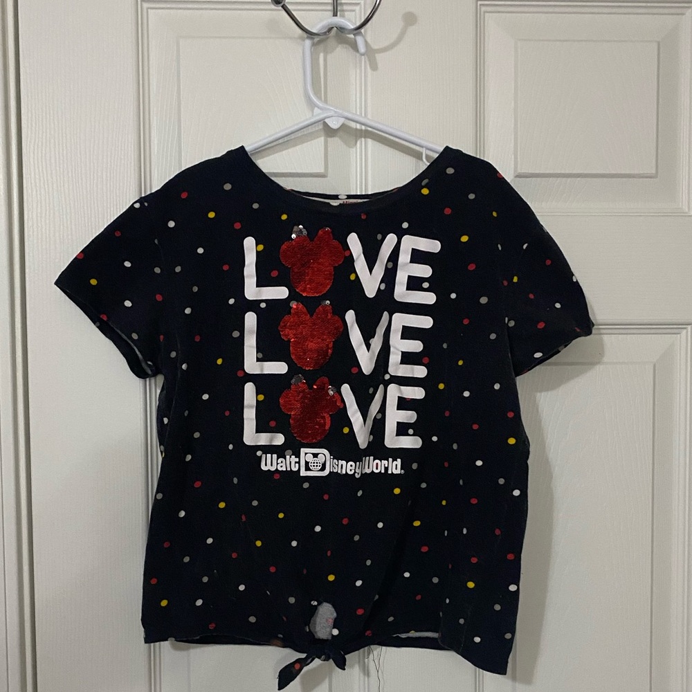WDW kid’s Minnie shirt!